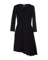 Ermanno Scervino Black Short Dress