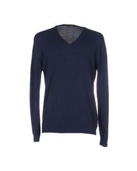 Roberto Collina Blue Sweater for men