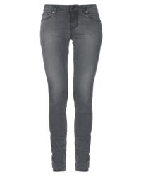 Armani Exchange Denim Pants in Grey (Gray) - Lyst