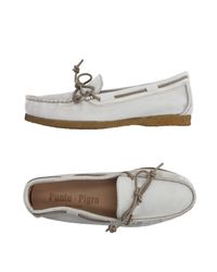 Punto Pigro Gray Loafer