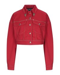red denim jacket womens
