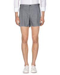 Dolce & Gabbana Gray Shorts for men