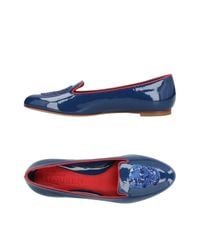 Alexander McQueen Blue Loafer