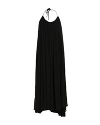 Poeme Bohemien Black Long Dress
