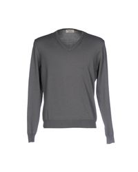 Della Ciana Gray Jumper for men