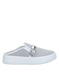 Mules \u0026 Zuecos Geox de Caucho de color Gris - Lyst