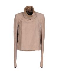 Rick Owens Gray Jacket