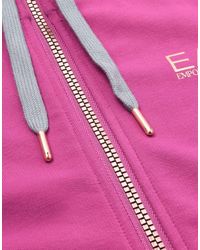 Sweat-shirt EA7 en coloris Pink