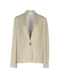 Brunello Cucinelli Natural Blazer