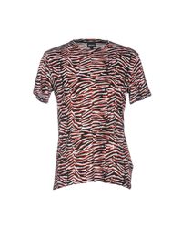 Just Cavalli Red T-shirt for men