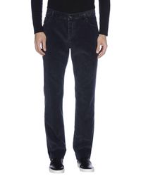John Varvatos Blue Casual Trouser for men