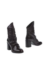 Meg Sasaki Brown Ankle Boots