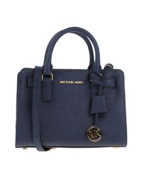 michael kors purse dark blue