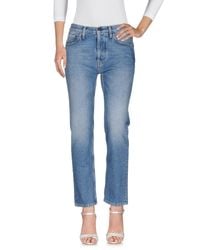 Ports 1961 Blue Denim Pants