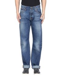 Nudie Jeans Blue Denim Pants for men
