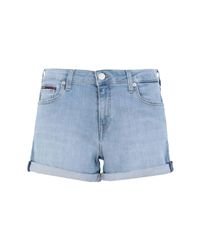 Tommy Hilfiger 9343537 Beige - Textiel Korte broeken / Bermuda's Dames €  108,89