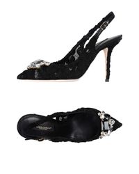 Dolce & Gabbana Black Sandals