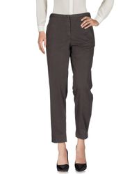 Fabiana Filippi Gray Casual Pants