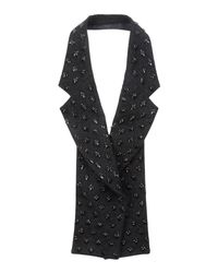Michael Kors Black Oblong Scarf
