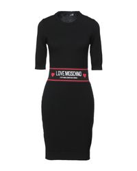moschino dress black