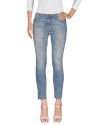 Current/Elliott Blue Denim Trousers
