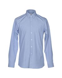Jil Sander Blue Shirt for men