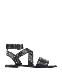 guess flat sandals uk