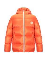 Piumino da Uomo di Versace in Arancione | Lyst