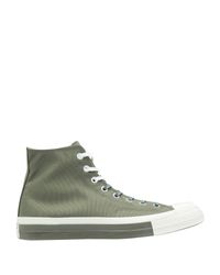 converse vert militaire