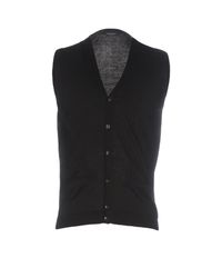 Roberto Collina Black Cardigan for men