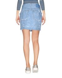 Forte Couture Blue Denim Skirts