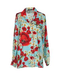 Dolce & Gabbana Blue Shirt