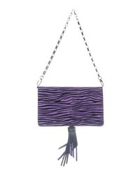 Just Cavalli Purple Handbag