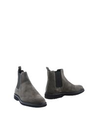 Lumberjack Gray Ankle Boots for men