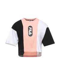 fila crop top white