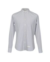 Tintoria Mattei 954 Blue Shirt for men