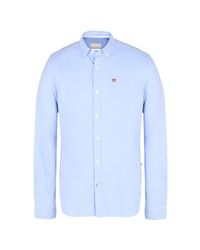 napapijri linen shirt