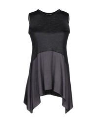 Brunello Cucinelli Gray Tops