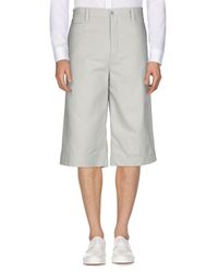 Dolce & Gabbana Gray 3/4-length Short for men
