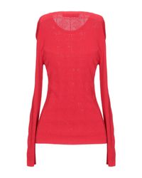 versace sweater red