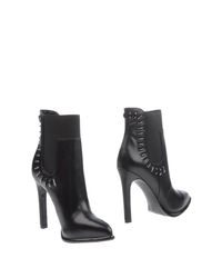 Kendall + Kylie Black Ankle Boots