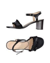 Tila March Black Sandals