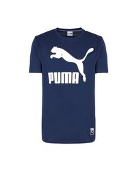 puma blue shirt