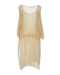 Mes Demoiselles Natural Knee-length Dress