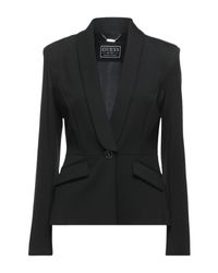 guess black blazer