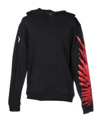 Marcelo Burlon Black Sweatshirt for men