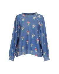 Felpa di Wildfox in Blue