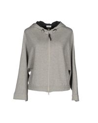 Brunello Cucinelli Gray Sweatshirt
