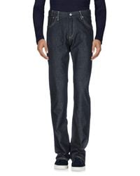 Paul Smith Blue Denim Trousers for men