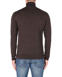 Dark brown turtleneck mens Clearance